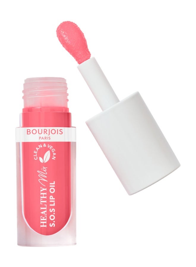BOURJOIS PARIS Velvet The Pencil - 08- Rouge Di'Vin 3G & Healthy Mix Clean S.O.S Lip Oil - 02 - Melon Amour, 4.5ml Bundle - Image 3
